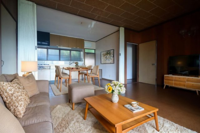 【居間・リビング】 | ☆CGでバーチャルホームステージングしています。