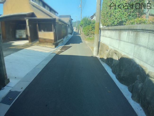 【前面道路含む現地写真】 | 姫路市豊富町豊富／中古戸建
