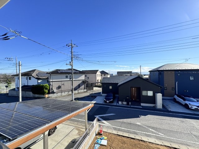 新築　伊勢崎市八寸町1期　2号棟の展望|現地写真　伊勢崎市八寸町1期