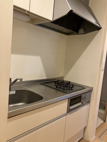 【キッチン】 | Canal品川 | 2口ガスコンロ＋グリル搭載で本格的にお料理を楽しめるキッチン