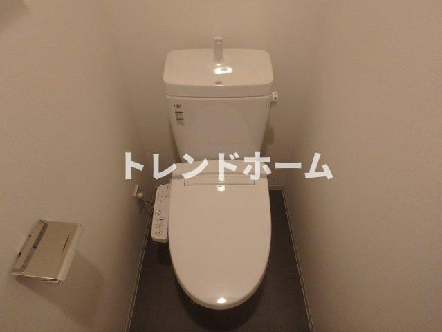 プレミアムコート谷町四丁目のトイレ|選べる家電プランあり！！