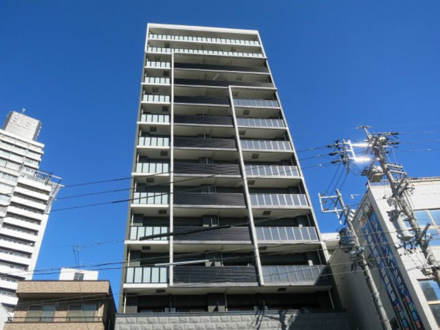プレサンス栄ライズの外観|落ち着いた雰囲気の外観です