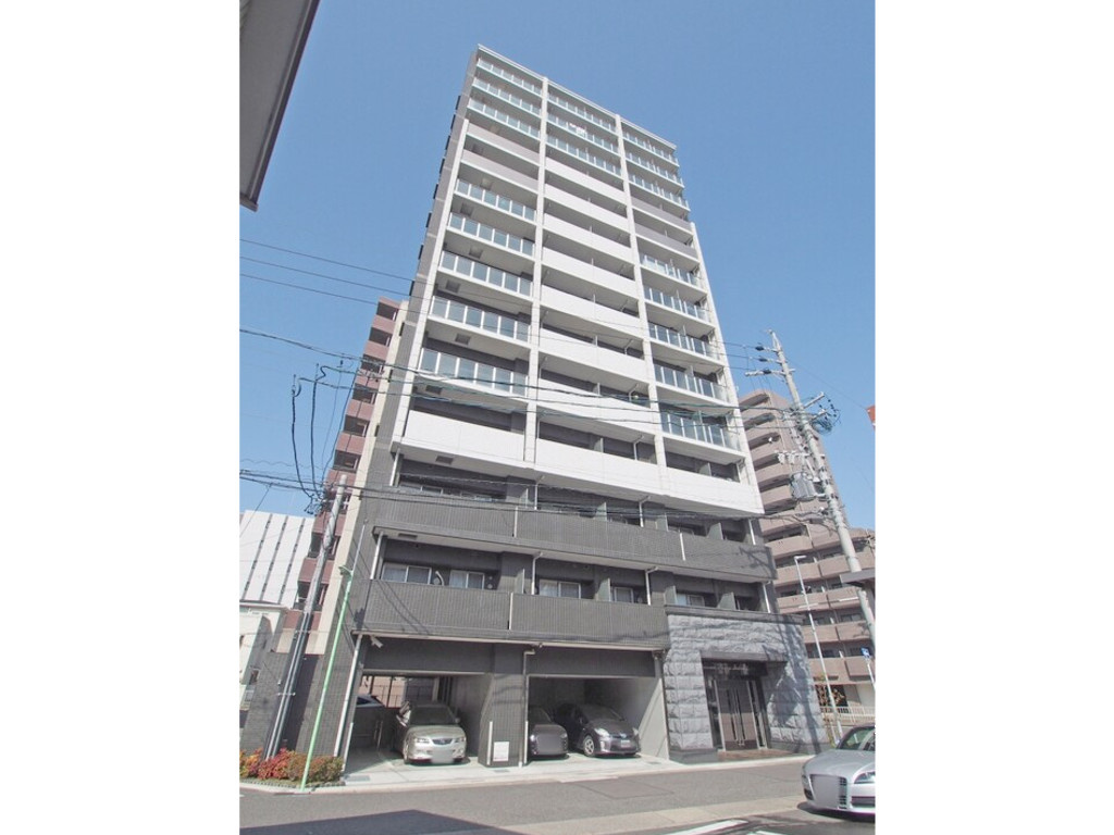 プレサンス名古屋ＳＴＡＴＩＯＮサティナの外観|建物外観を気になさる方へ、見た目の良い物件です