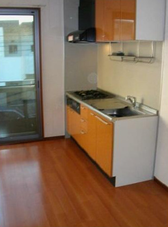 メゾンボヌールⅡのキッチン|※別号室参考写真です