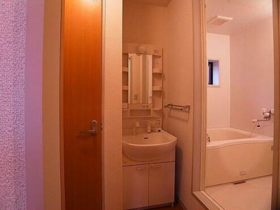 メゾンボヌールⅡの洗面所|※別号室参考写真です