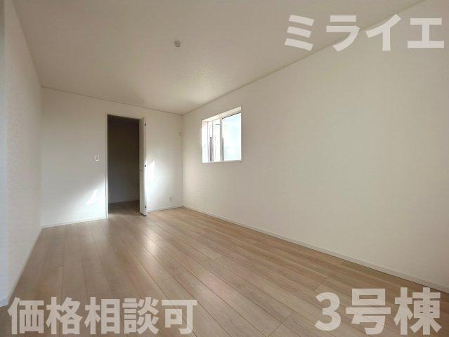 【新築戸建】札幌市手稲区新発寒三条4丁目6棟の洋室