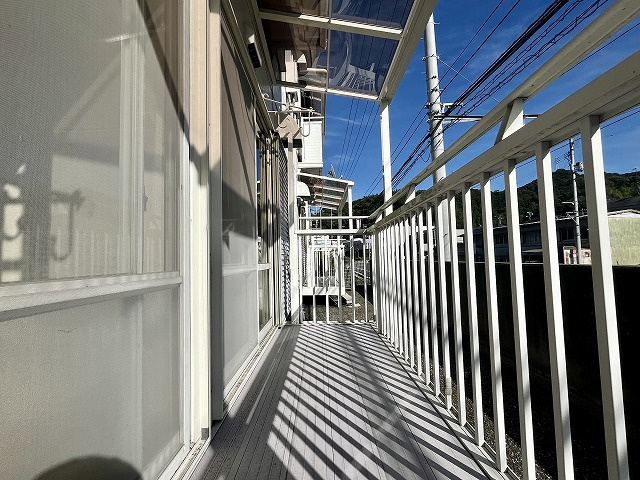 カーサ枝川坂のバルコニー
