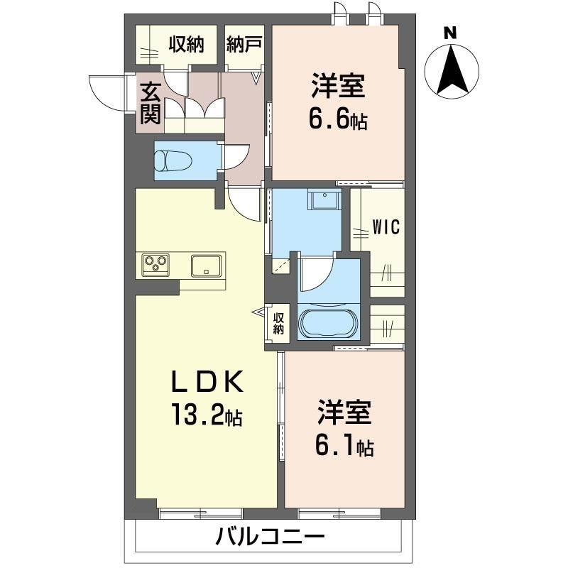 ヴィアソーレの間取り