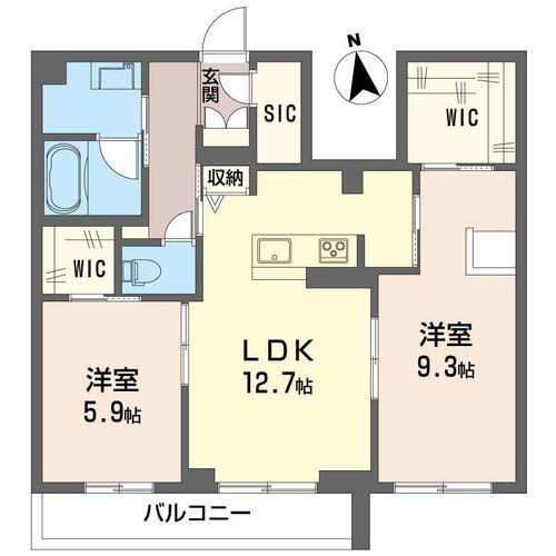 アルカディアの間取り