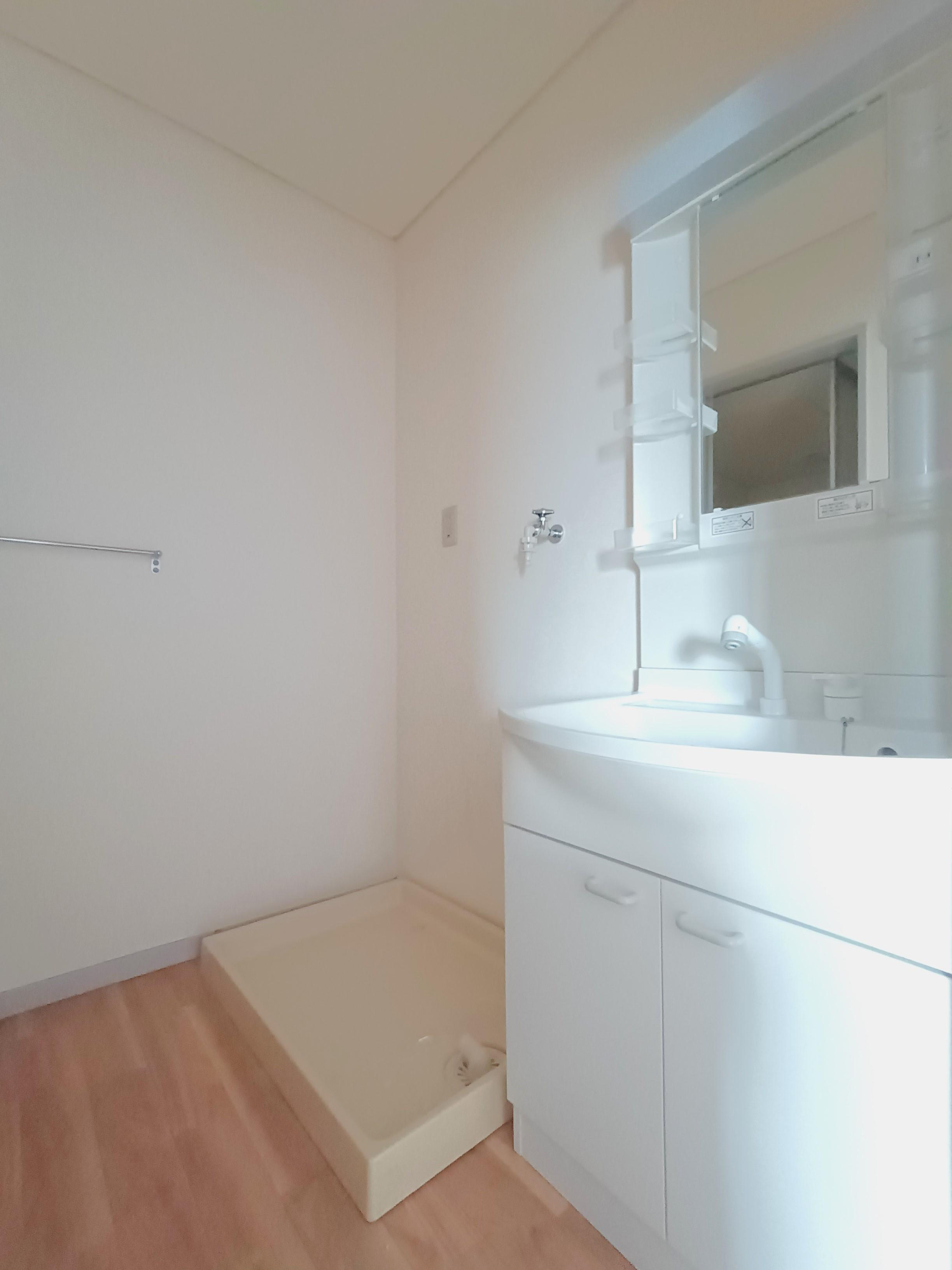 高南ハイツの洗面所