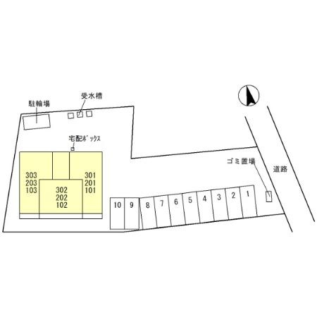 オペラハウス飯塚の区画図