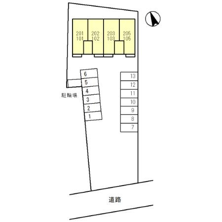 CHARMYの区画図