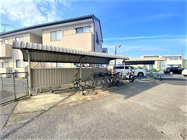 ニューキャッスルのその他共用部分|駐輪場