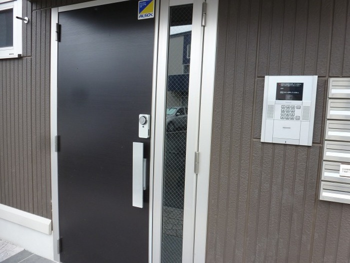 プレセア コートのエントランス