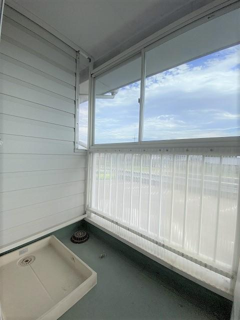 グリーンパークレジデンスＢの設備|洗濯機置き場