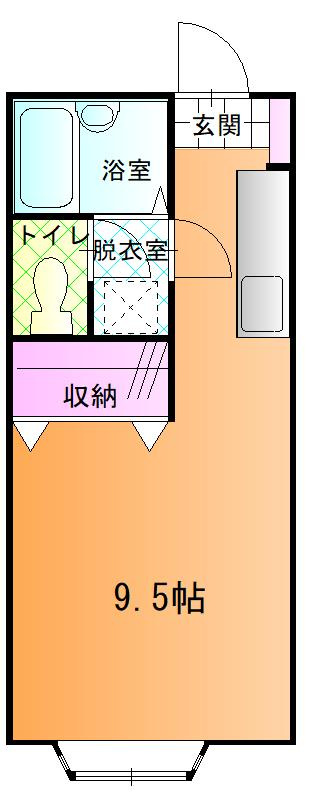 ハイツアーバンヒルズの間取り
