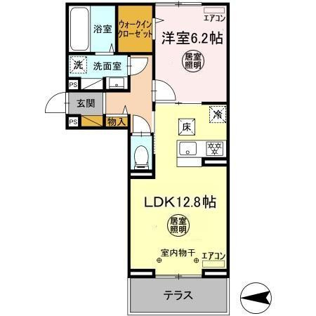 Ferro Palazzo D棟の間取り