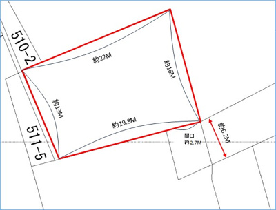 【区画図】 | うるま市字江洲96.49坪