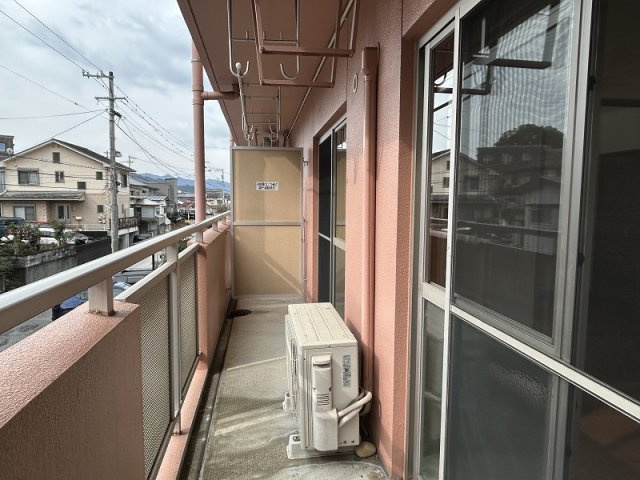 シャルマン枝川のバルコニー