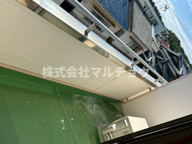 エステイト新屋敷のバルコニー|外からの目が気にならないバルコニーで洗濯物が干せます