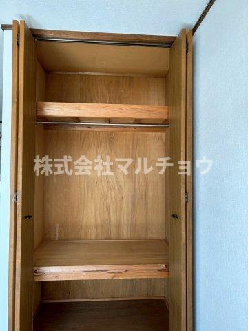 エステイト新屋敷の収納|専用の収納スペースです