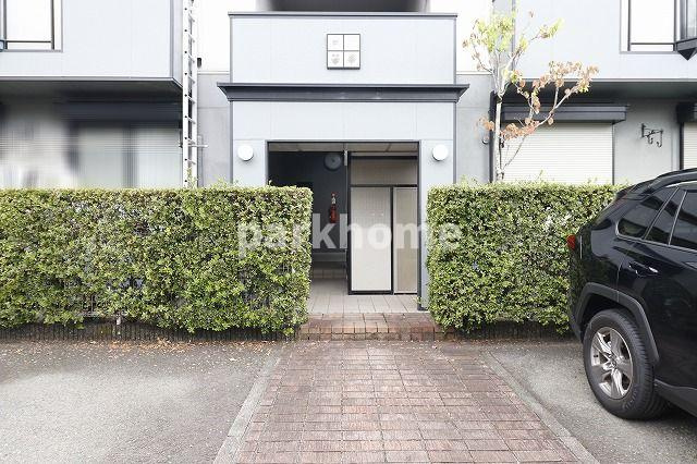 サンビレッジ一ツ橋 B棟のエントランス|エントランスです