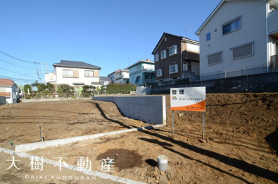 【外観】 | 海老名市上今泉4丁目　売地　全２区画【仲介手数料無料】