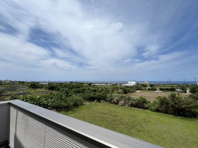 【展望】 | 読谷村渡慶次2期（全3棟）1・3号棟 | 1号棟　オーシャンビュー♪