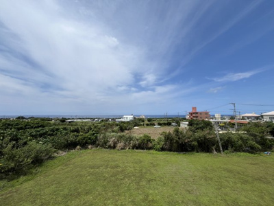 【展望】 | 読谷村渡慶次2期（全3棟）1・3号棟 | オーシャンビュー♪（1号棟より撮影）