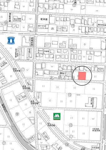 土地　北一色4丁目の地図