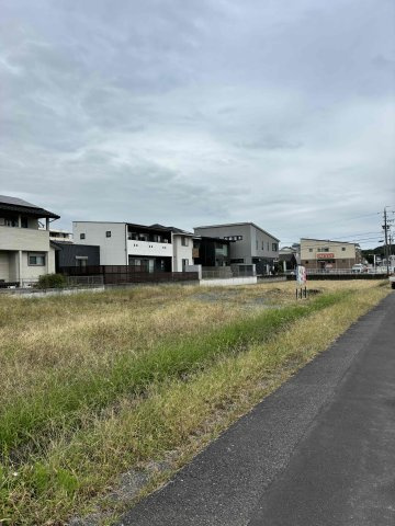 土地　北一色4丁目の前面道路含む現地写真|西から