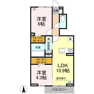 【間取り】 | トリシア西石井