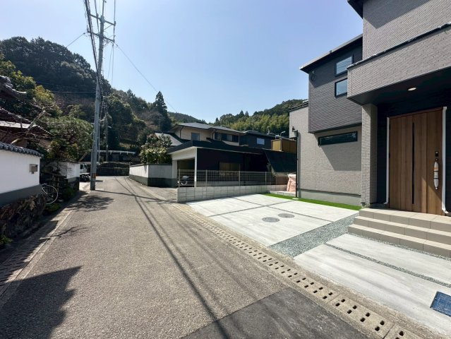 針木本町の前面道路含む現地写真