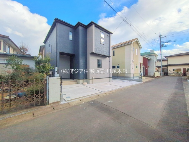 月々７万円台～　新築戸建　川越市下広谷19期の前面道路含む現地写真|西側 4.0ｍ公道