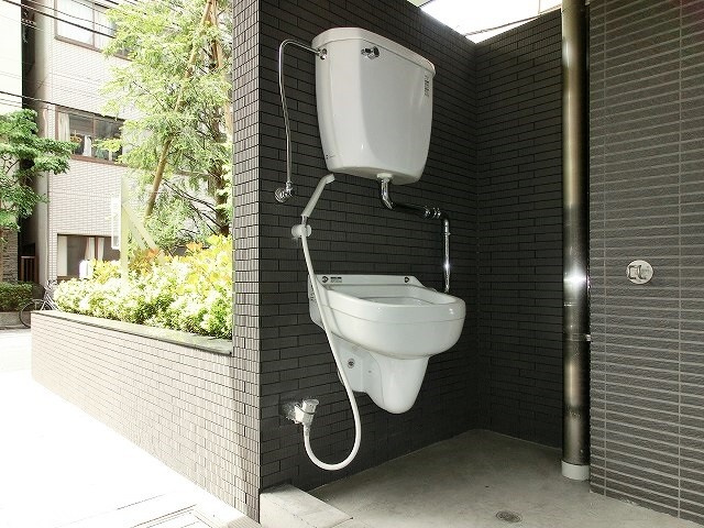 ParkAxis浅草・蔵前の設備|ペット専用足洗い場