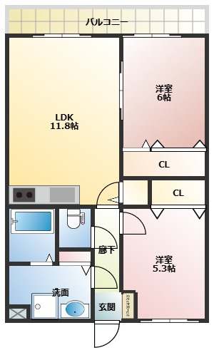 【間取り】 | ラフィーネTAMAIⅡ