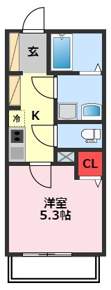 MELDIA柏 の間取り