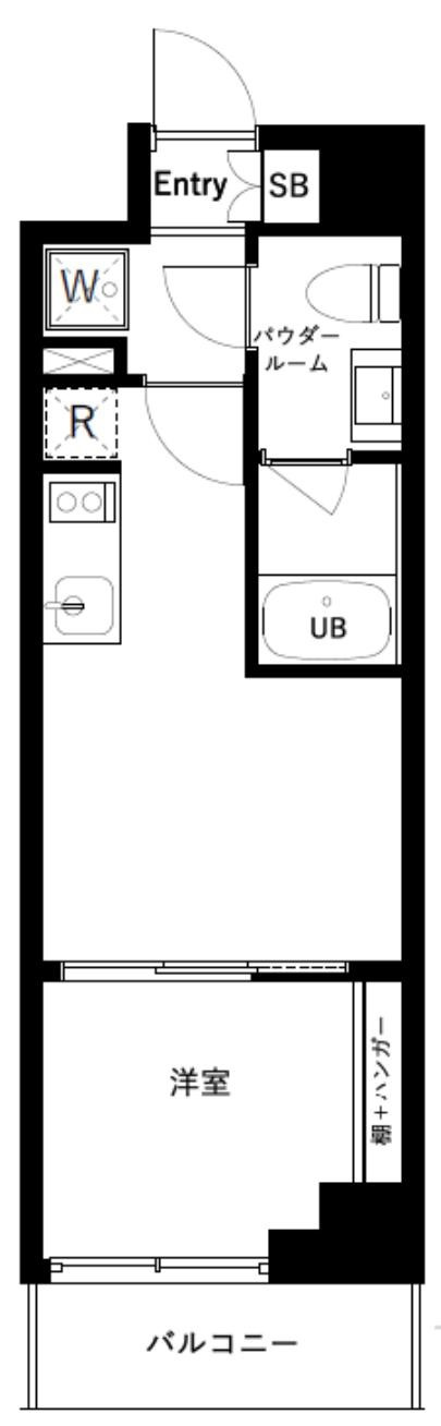 ＵＲＢＡＮＰＡＲＫＫＡＭＥＩＤＯⅡの間取り