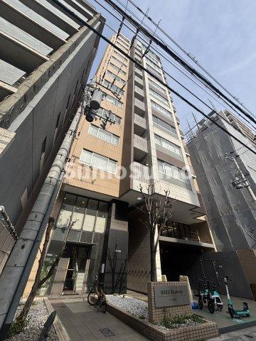 RIDGE北堀江のエントランス|落ち着いたエントランスです