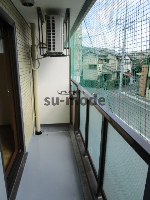 第9薩摩マンションのバルコニー