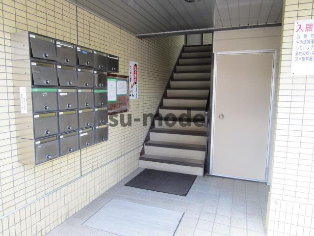 第9薩摩マンションのエントランス