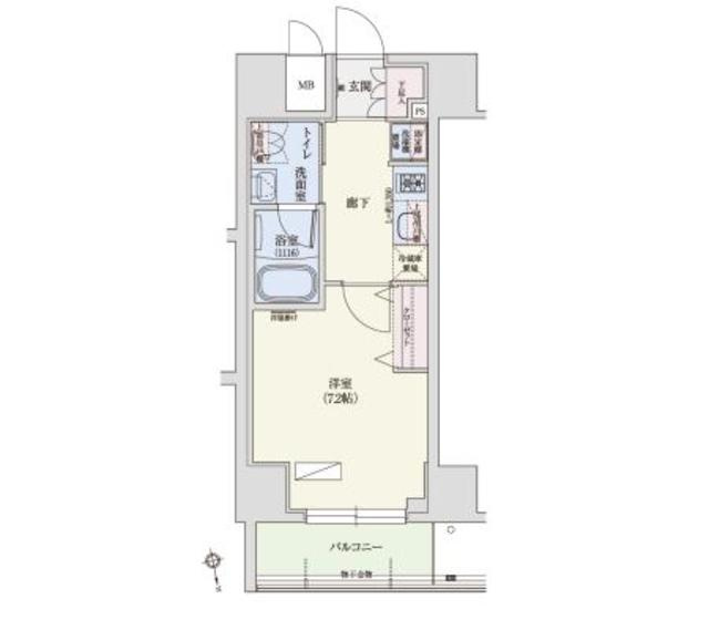 Urbanex秋葉原EASTの間取り