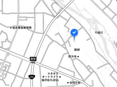 【地図】 | 佐久市跡部中古住宅