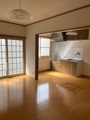 【居間・リビング】 | 第三佐々勝住宅 | ゆったり過ごせるリビングです