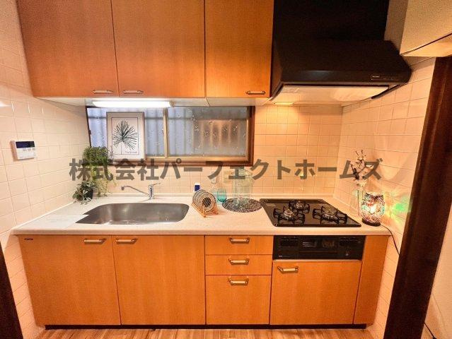 招提南町3丁目戸建　賃貸のキッチン|コンパクトなキッチンで掃除もラクラク