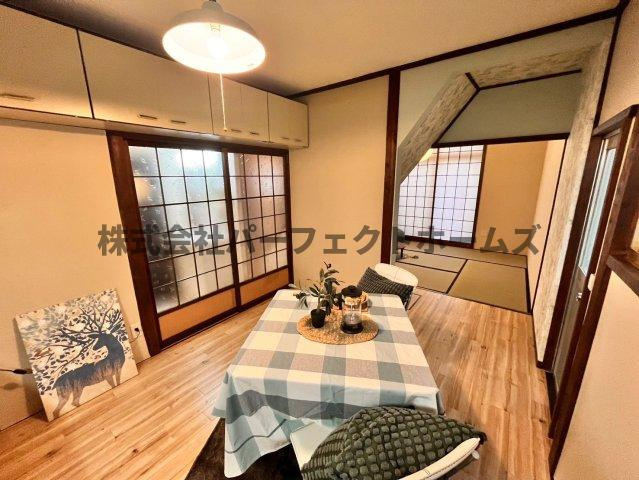 招提南町3丁目戸建　賃貸の居間・リビング|使いやすい居間です