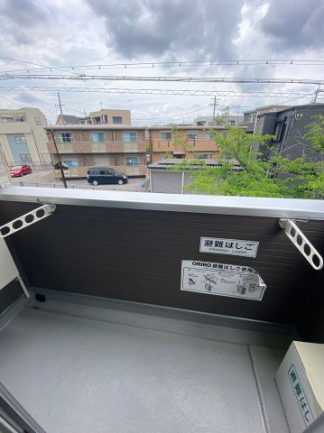 Chaton高畑　名古屋市賃貸　仲介手数料無料のバルコニー