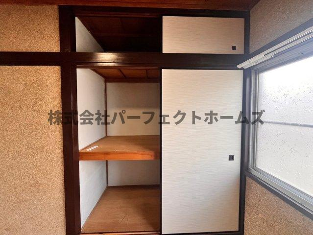 印田町戸建　賃貸の収納|こまごまとしたものを収納できそうですね