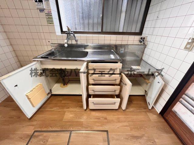 印田町戸建　賃貸のキッチン|使いやすいキッチンです