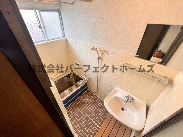 印田町戸建　賃貸の洗面所|使いやすい洗面所です